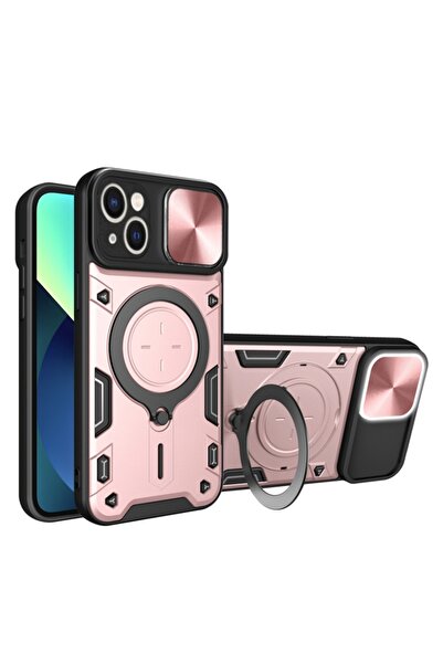 SKYDDAR INNOVATION Θήκη για iPhone 13, CamGuard Pro, Μαγνητικό Δαχτυλίδι, Προ...