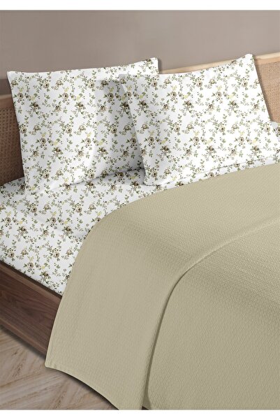 Monolisse طقم بيكيه مفرد ميدوسا بيج قطن 100% مقاس 160 × 230 سم