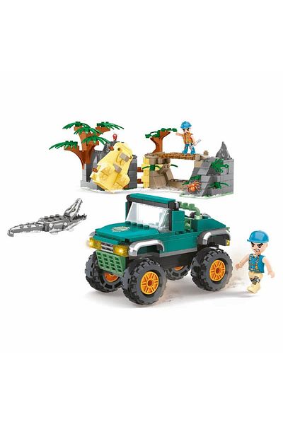 sunman oyuncak Jungle Wild Nature Exploration Team 29704 383 Pieces 00004428