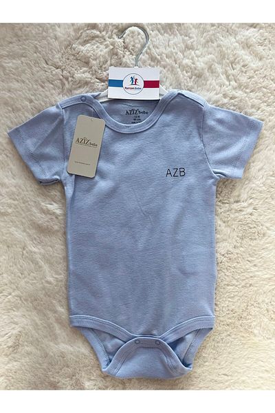Aziz Bebe Azizbebe Snap Fastener Short Sleeve Badi