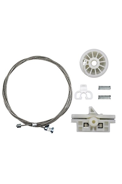 ALPHA AUTO PART Fiat Fiorino için Cam Kriko Teli Tamir Takımı-Sağ-Sol-SET