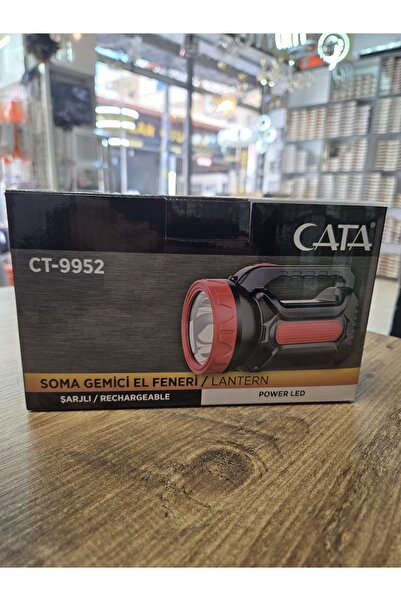 Cata CT-9952 SOMA ŞARJLI GEMİCİ , AVCI EL FENERİ /LANTERN