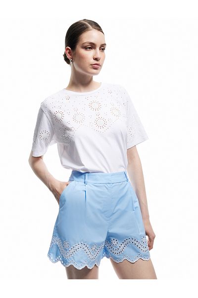 Koton Mini pantaloni scurți cu buzunare din bumbac