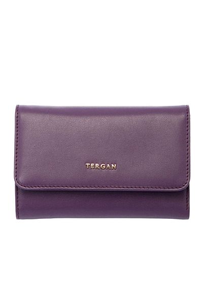 Tergan Purple Genuine Leather Women's Wallet - S1Cb00005730-H4G