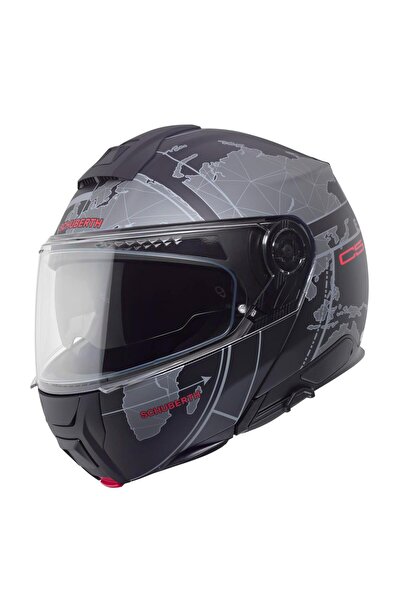 Schuberth C5 GLOBE BLACK ÇENE AÇILIR MOTOSİKLET KASKI