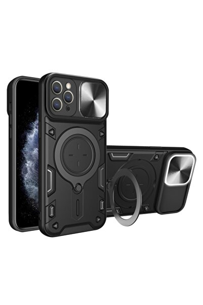 SKYDDAR INNOVATION Θήκη για iPhone 11 Pro Max, CamGuard Pro, Μαγνητικό Δακτύλ...