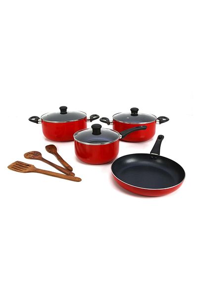 Chefline Non Stick Cookware, 10 pcs, INDF