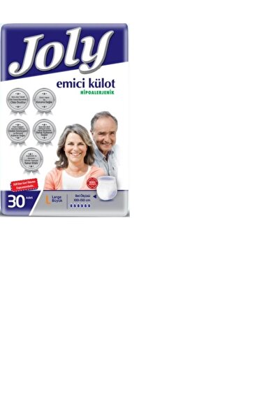 Joly Emici Külotlu Hasta Bezi 4×30 120 Adet Büyük Boy L