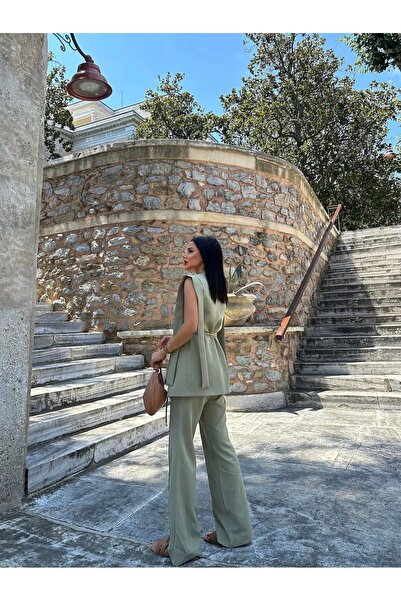 zoezoe Tie Blazer Vest Suit