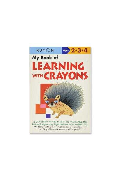 BOOKS Kumon My Book of Learning with Crayons