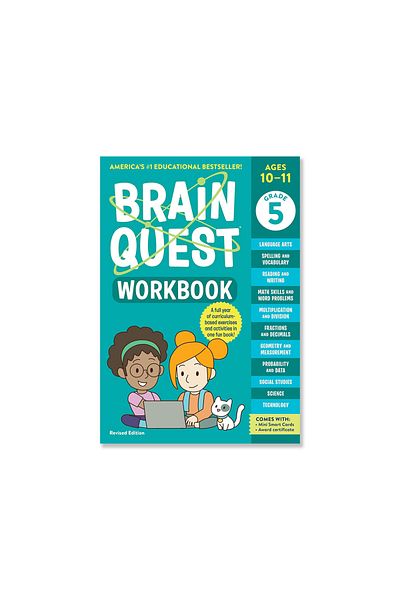 BOOKS Brain Quest Workbook: 5th Grade