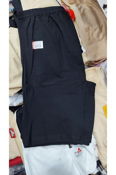 Reyhanlar Leggings de damă, 95% bumbac, 5% lycra, pliate, lungi peste genunchi
