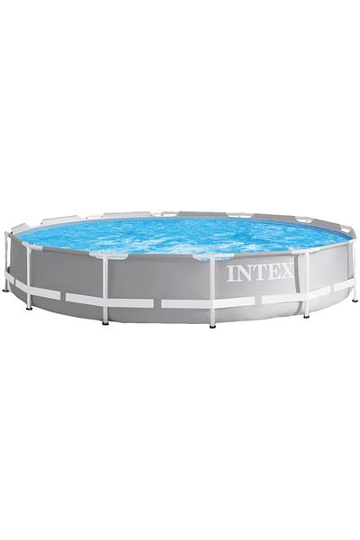 Intex Prism Frame Metal Frame Pool, 305x76 Cm, 4,500 Liters