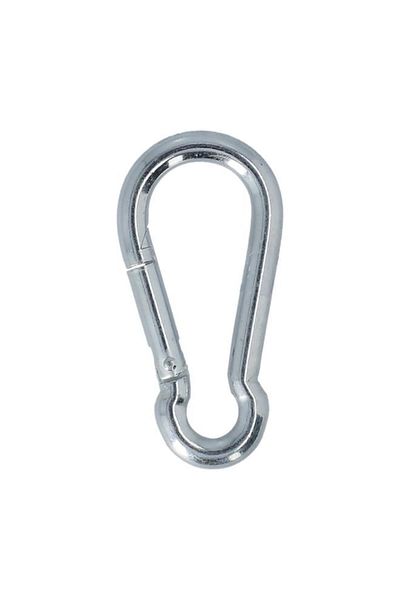 Generic Campbell Zinc Plated Steel Spring Snap Link Silver 7/16 x 3 1/8inch T7645036