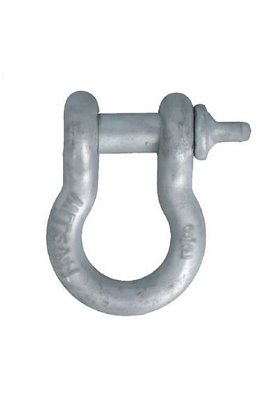 ACE Anti-Rust Galvanized Steel Screw Pin Anchor Shackle Silver 5/8inch