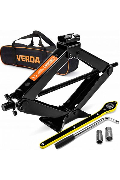 ORYX Set cric trapezoidal 2 tone cu clichet, cheie telescopică și cutie SN4550