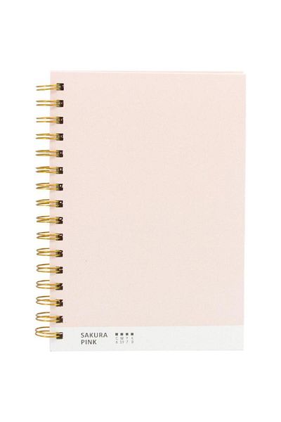 Roco Lined Notebook A5 - 100 Sheets Pink