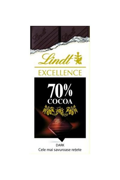 Editura Rao Books Lindt Excellence 70% dark cocoa: The most delicious