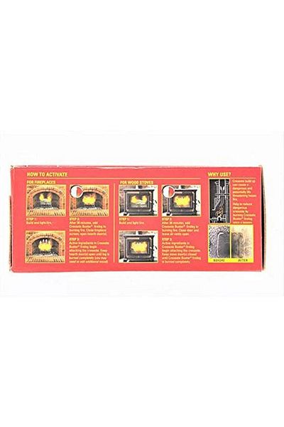 Generic erorex تنظيف مدخنة آمن، سجل حريق، كريوزوت، 3.5 رطل، 525-160-881