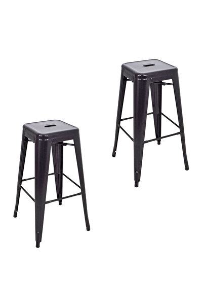 ChairLife Tolix Metal Bar Tabure(2 Adet)