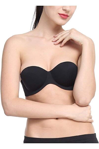 Glamroot حمالة صدر نسائية شفافة بدون حمالات مع حمالة صدر متعددة، مقاس C