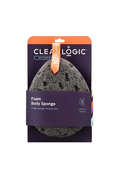 Cleanlogic Detoxifying Body Sponge, Detoxify, Cleanlogic