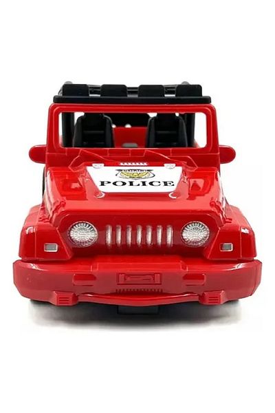rexa Police Car Jeep Remote Control Toy + Battery 7.7x8x18 cm