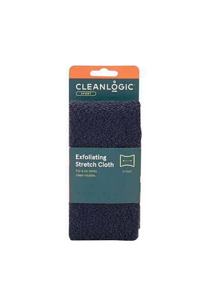 Cleanlogic Large Elastic Exfoliating Towel for Body, Sports, Cleanlogic