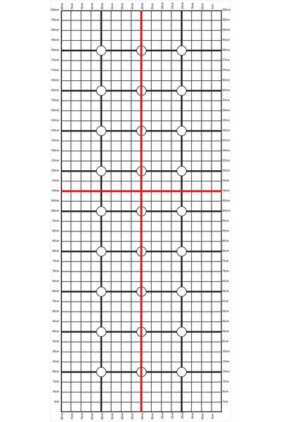 digivom Χάρακας ανάλυσης στάσης σώματος με αυτοκόλλητο και αφίσα από μουσαμά,...