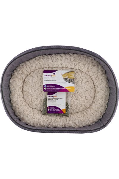 SmartyKat Catnip Lounger Acozy Hangout For Cat