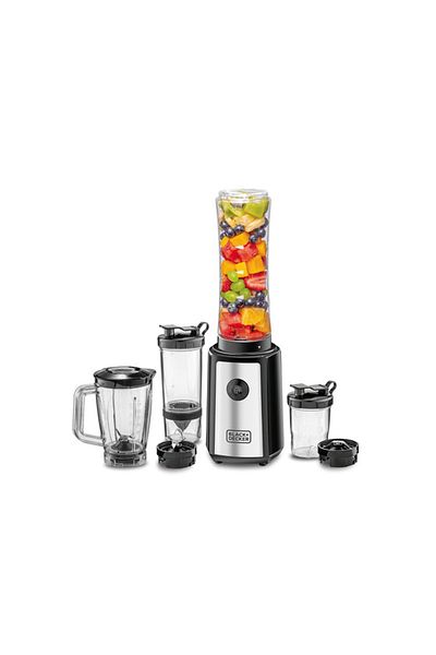 NO BRAND Black & Decker Hand Blender Set - 3 Pieces - 600 Watts - Black - HB600-B5