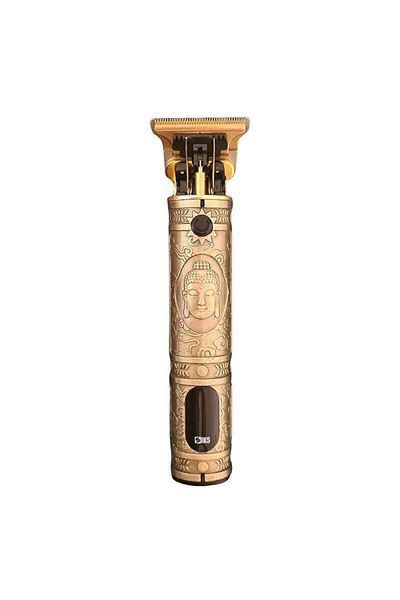 SIKS Professional Hair Trimmer And Contouring Machine, Trimmer With Digital Display, Gold