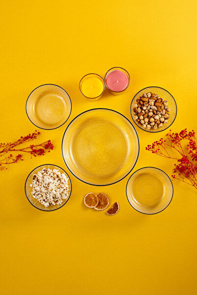 Fecra Loren 5-Piece Snack Presentation Set Black