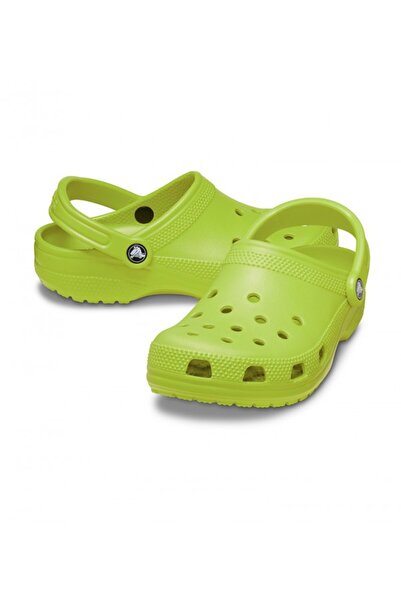 Crocs حذاء كلوج كلاسيكي أخضر للجنسين