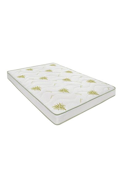 Green Future Super Orthopedic Mattress Aloe Vera Essential 120x200 cm, H 19 cm