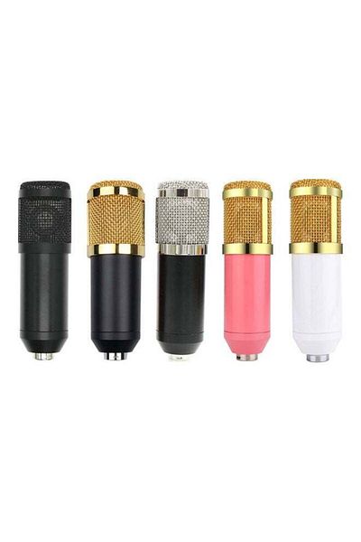 COOYA BM800 Professional Suspension Condenser Microphone Kit Studio Live Stream Broadcasting Recording