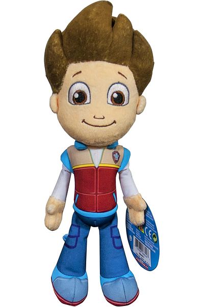 Toy Box Treasures Paw Patrol Ryder Nickelodeon Soft Toy Paw Shop 35cm
