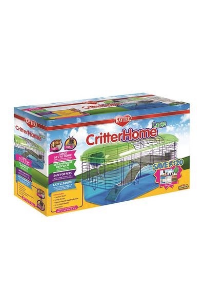 kaytee KT CRITTERTRAIL SUPER 30X18 LARGE HABITAT CRITTERTRAIL AND CRITTERHOME HABITATS