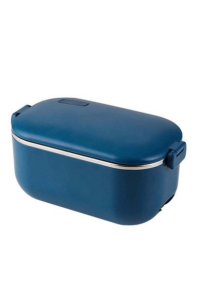 COOYA Electric Lunch Box, Stainless Steel Heating Bento Box, Portable Food Container for Office and School