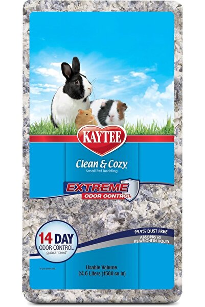 kaytee فراش الحيوانات الصغيرة Kt Clean & Cozy Extreme Odor 6/24.6 لتر