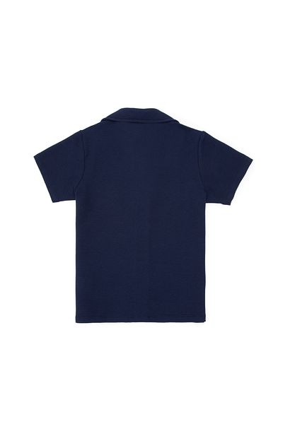 U.S. Polo Assn. قميص محبوك باللون الأزرق الداكن للأولاد 50307299-VR033