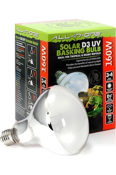 KOMODO Solar D3 UV Basking Bulb 160W