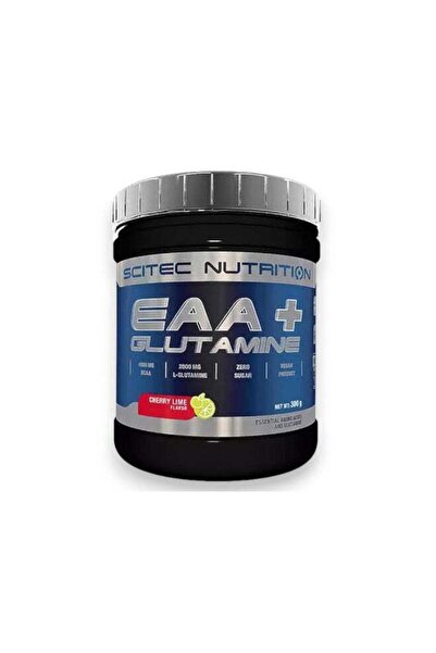Scitec Nutrition EAA + الجلوتامين، بنكهة الكرز والليمون، 300 غرام