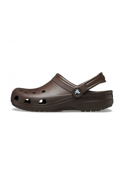 Crocs حذاء كلوج بني كلاسيكي للجنسين