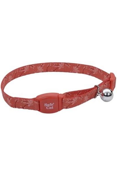 Coastal 3/8" Safe Cat Break Away With Magnetic Buckle Collar SalmFolg