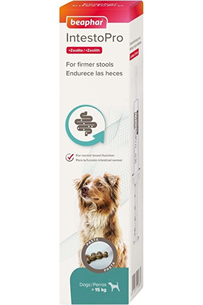 Beaphar حقنة معجون مضاد للإسهال من IntestoPro للكلاب الكبيرة، 2 × 20 مل