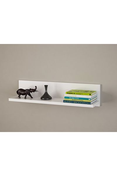 UnicUtil Wall Shelf, UnicUtil, 60 x 16 x 15 cm, White