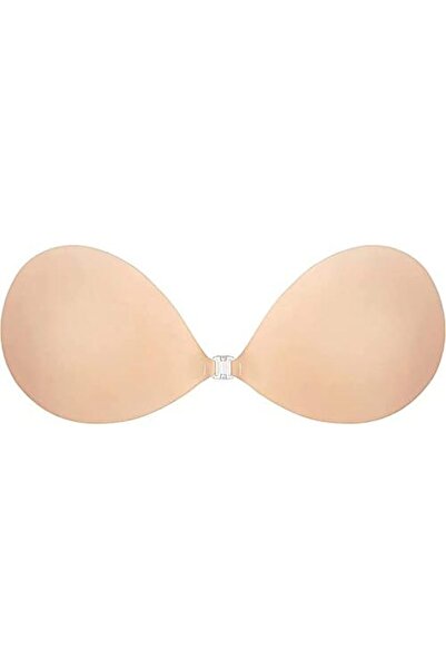 Glamroot Strapless Adhesive Bra Push Up Sticky Bra Invisible Backless Stick On Bras for Women, A Cup