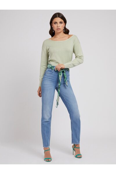 Guess Mom Kadın Denim Pantolon