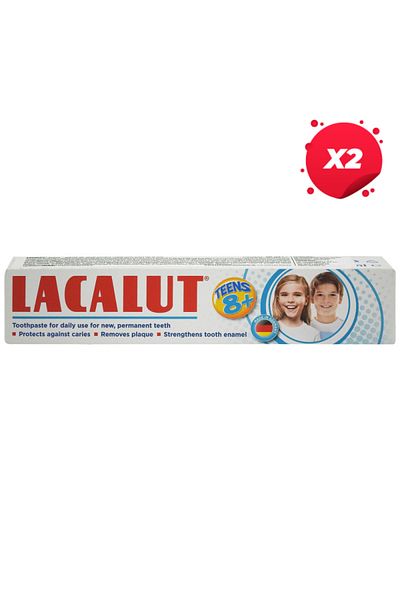 lacalut X2 - LACALUT PASTA DINTI 50ML TEENS 8